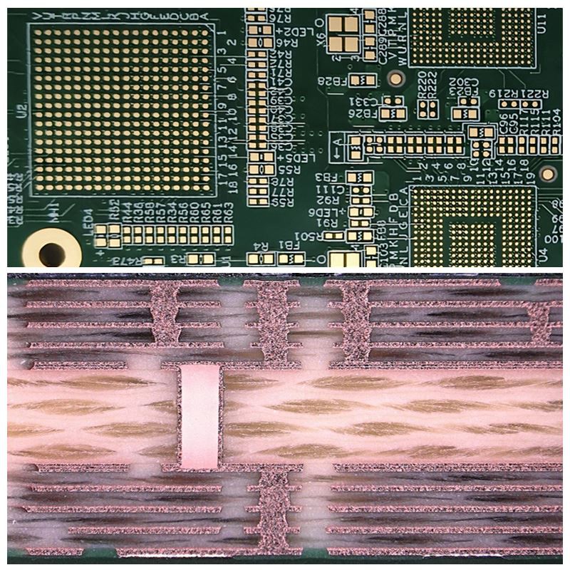 10層4階 HDI PCB