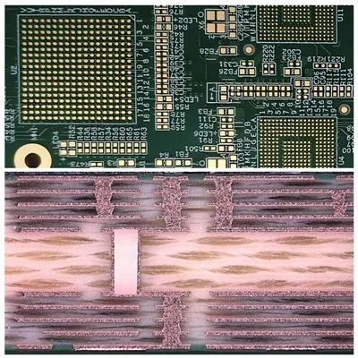 10層4階 HDI PCB